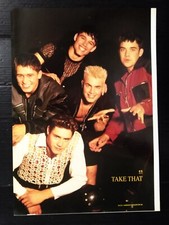 C687 Take That Vintage Thailand ONLY 1 COLOR PAGE MEGA RARE picture