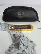 Franklin Mint 1940 Ford Half-Ton Pickup Pocket-Knife with Padded Case picture
