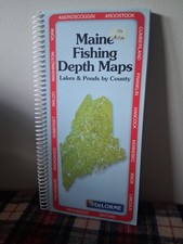 2007 DeLorme Maine Fishing Depth Maps picture