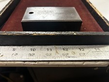 MACHINIST BkCs LATHE MILL Ground Surface Plate for Drop Indictor Gage ? picture