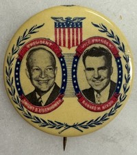 1952 EISENHOWER-NIXON 1 3/4