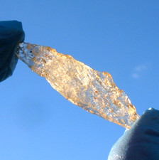 Libyan Desert Glass Meteorite Tektite impact specimen( 15 crt) Dark Gem AAAA+ picture