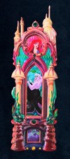 Ariel Little Mermaid Princess Castle Artland Pin Jumbo LE100 IN HAND picture