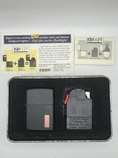 1997 Zippo ZipLight Pocket Flashlight Combo Pack New In Box Never Used Unfired picture