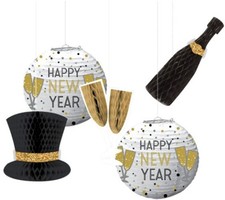 NEW YEAR'S EVE 5 PC HANGING BOUQUET SET picture