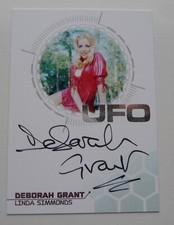 UFO series 3 - SILVER FOIL AUTO CARD DG2, DEBORAH GRANT - UNSTOPPABLE CARDS picture