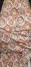 P. KAUFMANN VIBRANT TUSCAN SCREEN PRINT BRUSHED COTTON DESIGNER FABRIC NEW 3 YDS picture