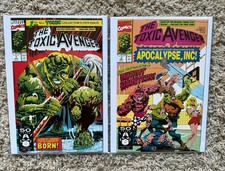 Toxic Avenger #1 (Marvel Comics April 1991) and #2 (Both Copies Are NM+) picture