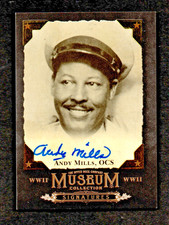 2017 Goodwin Champions Museum Collection ANDY MILLS World War II Signatures picture