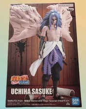 Banpresto Naruto Shippuden Memorable Saga Uchiha Sasuke Figure New - US Seller picture