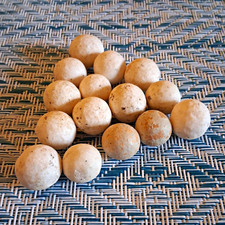Lot of 15 Antique Lead Round Balls Bullets Ammunition Lead Balls picture
