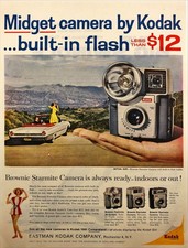 Kodak Brownie Starmite Camera Magazine Ad 1961 Mid-Century Photography picture