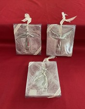 SERENITY ORNAMENT ANGELS MOTHER TERESA ,EMILY BRONTË AND K.B HATEWAY SET OF 3 picture