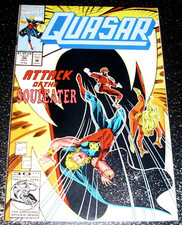 Quasar 36 (5.5) 1st Print Marvel Comics 1992 - Flat Rate Shipping picture