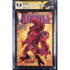 INVINCIBLE #80 - CGC SS 9.8 - 06/2011 - SIGNED BY RYAN OTTLEY DINOSAURUS AMAZON picture