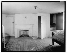 Hainesville New Jersey Nyce-Depue Farm 1930s Second Floor Room Fireplace picture