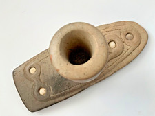 Ancient Native American Hopewell Moundbuilders Pipe Scioto Co, Ohio picture