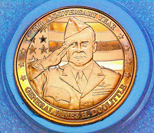 Gen. James Doolittle 80th Anniversary DOOLITTLE TOKYO RAIDERS CHALLENGE COIN  picture