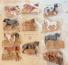 Schleich Large Lot 11 Horses - some retired/ exclusive no duplicates NEW SEALED picture