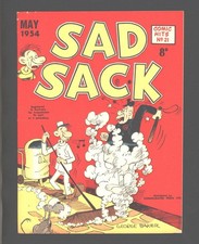 Sad Sack  #21  1954  Australian copy 4.0 grade  push broom on cover picture