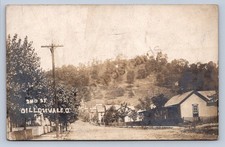 J87/ Dillonvale Ohio RPPC Postcard c1910 2nd Street Homes Residences  1852 picture