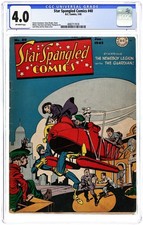 Star Spangled Comics #40 CGC 4.0 1945 4082717018 picture