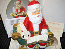 Melody In Motion RARE ADDTION SANTA CLAUS 1986 #07012 MINT Condition W/boxes picture