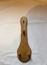 Vintage Wooden Adjustable Plate Holders Wall Mounted 15.5” Tall Hard to Find picture