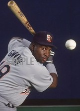 TONY GWYNN San Diego Padres  - Borderless 5x7 PHOTO (193-Q) picture