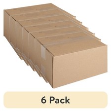 (6 pack) Medium Shipping Box with 32 ECT, Kraft, 11 x 7.5 x 5.5 Inches picture