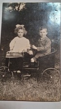 Real photo early pedle car c1910 -15 picture