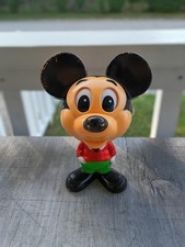1976 Mattel Disney Mickey Mouse Chatter Chum Pull String Talking Works picture