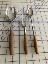 Three Vintage Dansk Fjord Serving Pieces picture