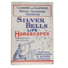 VTG HOROSCOPES ASTROLOGY 1930 SILVER BELLS LIFE  PAMPHLET MEN & WOMEN TYPES RARE picture