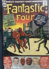 Fantastic Four #11 (1962) Stan Lee/Jack Kirby Namor Human Torch Silver Age picture