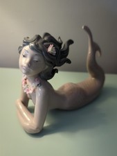 Vintage LLADRO #1414 FANTASY MERMAID FIGURINE - No Stand & Chip picture