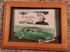 Vintage 1949 Chevrolet Styleline 2 Door Sedan Ad For Best Visibility Framed picture