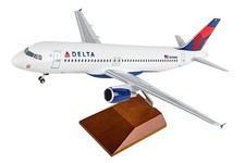 Skymarks SKR8304 Delta Airlines Airbus A320 N376NW Desk 1/100 Jet Model Airplane picture