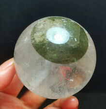 TOP 371.2G Natural Polished Green Ghost Phantom Eye Quartz Crystal Ball  WYY2319 picture
