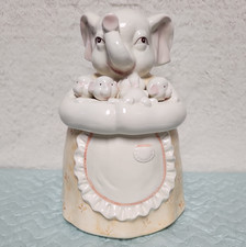 Vintage 1950s/ 1960s ROYAL SEALY CERAMIC ELEPHANT COOKIE JAR (JAPAN) picture