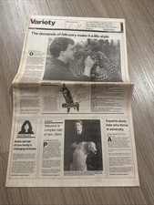 1987 Star Tribune Variety Section Falconry Lifestyle Feature Joyce Maynard picture
