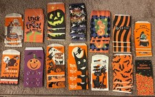 Huge lot of Vintage Halloween Candy bags (Over 220 bags) over 80 designs picture
