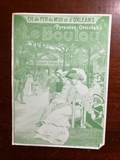 Les Petites Villegiatures A L'Imagerie Paris France 1979 Vtg Art PC Invite Card picture