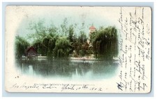 1902 The Lake at Baldwin's Ranch Southern California CA Posted Postcard picture