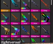 Murder Mystery 2 MM2 Box  4 Godlys/vintages Items  picture