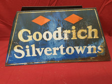 Vintage Goodrich Silvertowns Metal Tire Rack picture