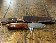 Battle Horse Knives -Canteen Shop Woodcrafter - Rare Flatground O1  Tool Steel picture