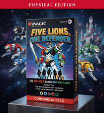 Voltron: Legendary Defender - Voltron, PRINTED 100 Card Commander Deck, MTG EDH picture