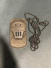 Oakley Employee Dog Tag Serial #0005101 picture