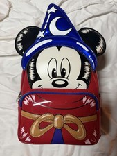 Disney Macy's Sorcerer's Apprentice Mickey Backpack Loungefly picture